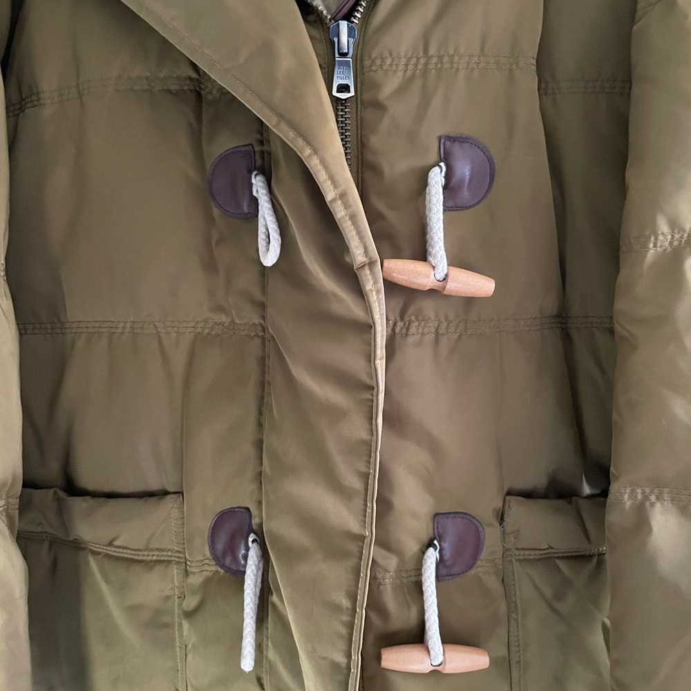 Women's Mustard Parka Coat - Picture 9 of 12